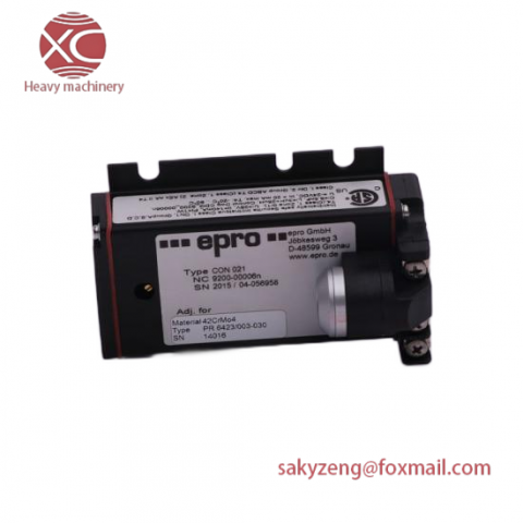 Emerson PR6424/013-140 Control Valve Module, Precision Engineering for Industrial Automation