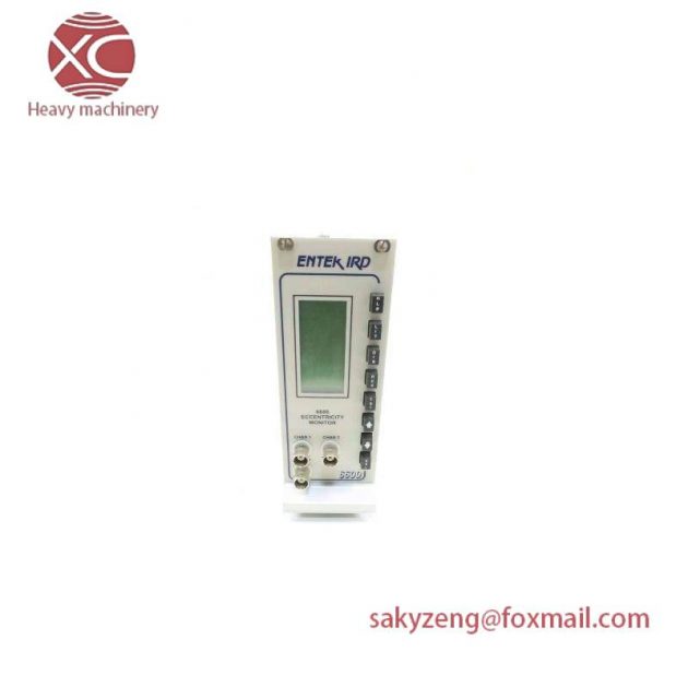 ENTEK C6686 IRD Eccentricity Monitor Display - Precision Measurement for Industrial Control Systems