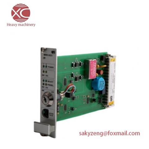 EPRO EMERSON MMS 6831 PLC Interface Card, Advanced Control Module