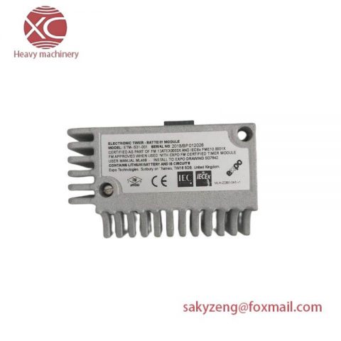 Expo ETM-IS31-001 Battery Module: High-Power Solution for Industrial Controls