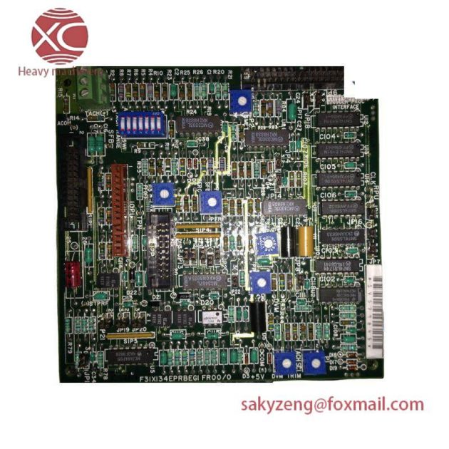 GE F31X134EPRBEG1 Processor Interface Card PCB: Industrial Control Module Excellence