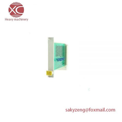 HIMA F6251: Precision Safety Limit Monitor, Designed for Industrial Automation