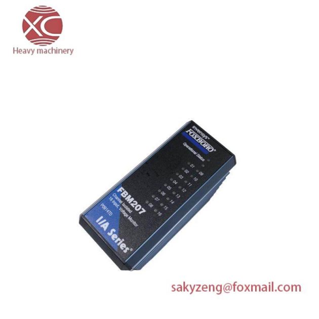 Foxboro FBM207C: High-Performance Input Module, Industrial Control Solutions