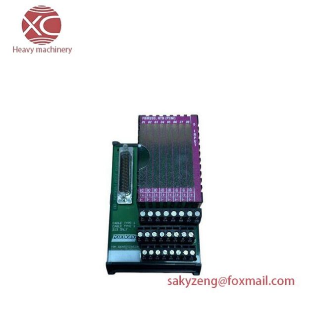 FOXBORO P0961BD-GW30B Control Module for Industrial Automation Systems