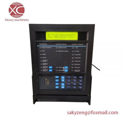 GE 750-P5-G5-D5-HI-A20-R Feeder Management Relay, Industrial Control Solution