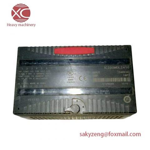 GE Fanuc IC200MDL241 Discrete Input I/O Module for Advanced Factory Automation