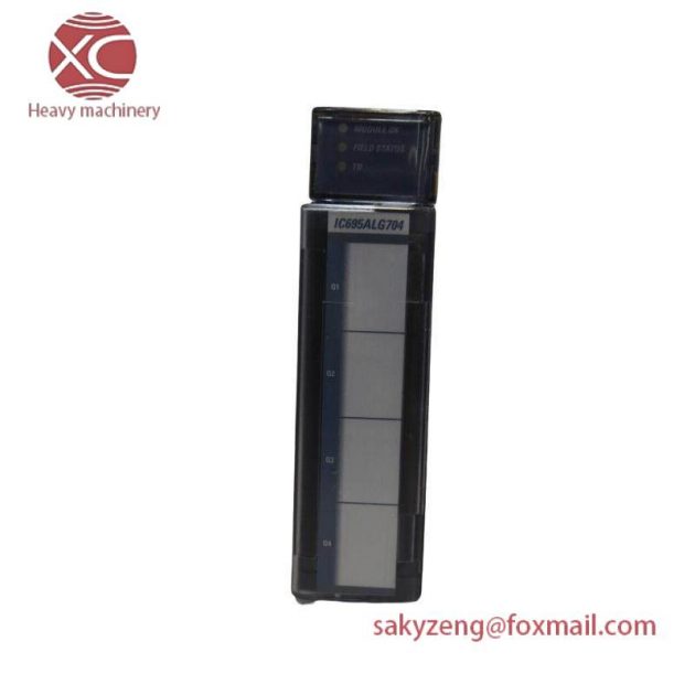 GE Fanuc IC695ALG704: 4-Channel Analog Output Module for Industrial Automation