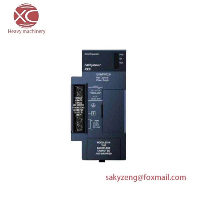 GE IC694PWR331 Power Supply Module, Advanced Control Solutions
