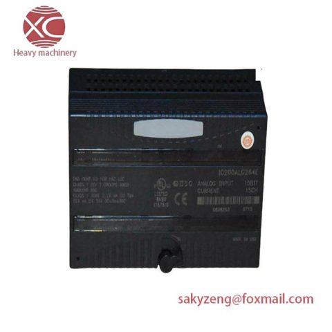 GE IC200ALG264E Current Analog Input Module - Advanced Control Solution