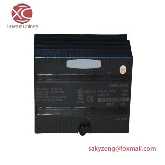GE IC200ALG264E Current Analog Input Module - Advanced Control Solution