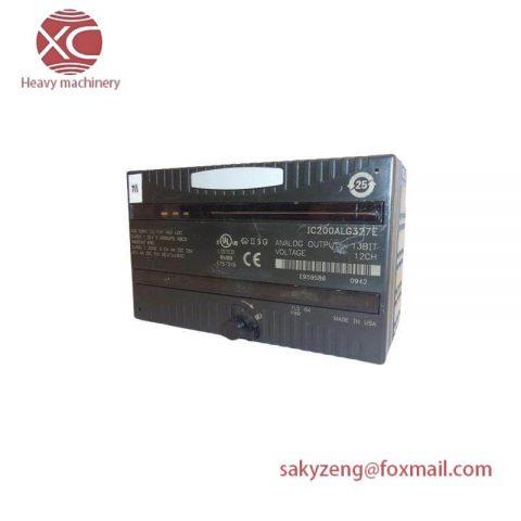 GE Fanuc IC200ALG327: High-Performance Analog Output Module for Industrial Automation