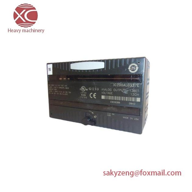 GE Fanuc IC200ALG327: High-Performance Analog Output Module for Industrial Automation