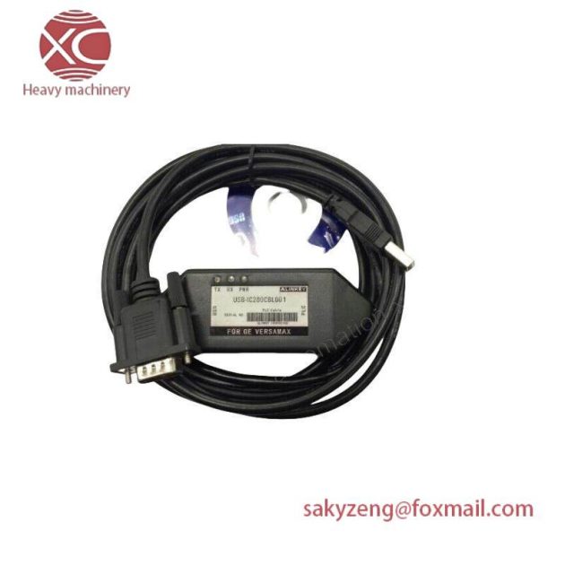 GE IC200CBL001: Professional Communications Programming Serial Cable, Optimized for Industrial Control Applications