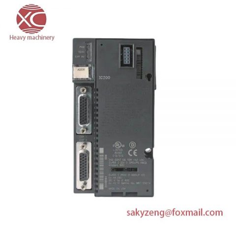 GE IC200ETM001: Industrial Expansion Transmitter Module for Precise Process Control