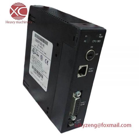 GE IC693CPU363 Single Slot CPU Module: High-Performance Control Core