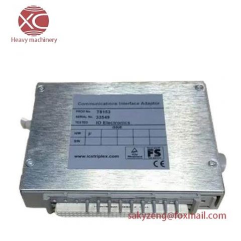 ICS Triplex Trusted T8153: Industrial Control Module, Cutting Edge Automation Solution