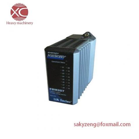 INVENSYS FOXBORO FBM207C P0917GY - High-Performance Input Module