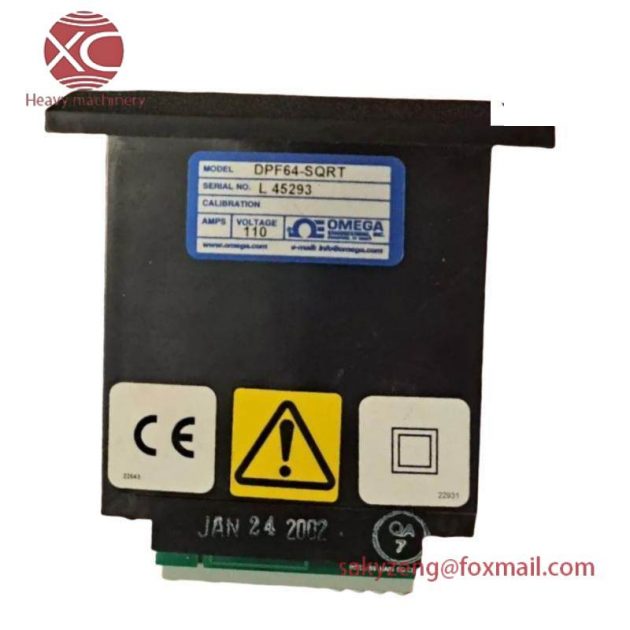 Omega DPF64-SQRT 110/220VAC Rate Meter