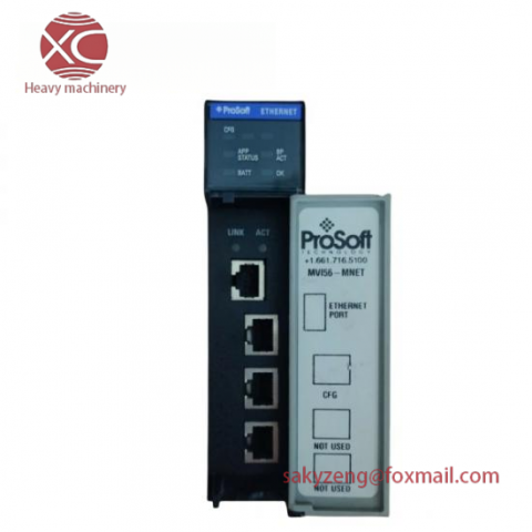 Prosoft MVI56-MNET Communication Module: Advanced Networking for Industrial Control Solutions