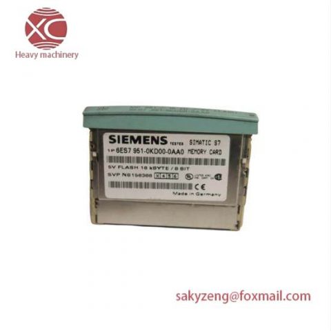 SIEMENS 6ES7951-0KD00-0AA0: Memory Card for Industrial Control Systems