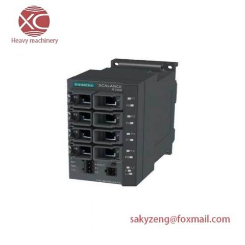 Siemens 6GK5108-0BA00-2AA3 Unmanaged Industrial Ethernet Switch