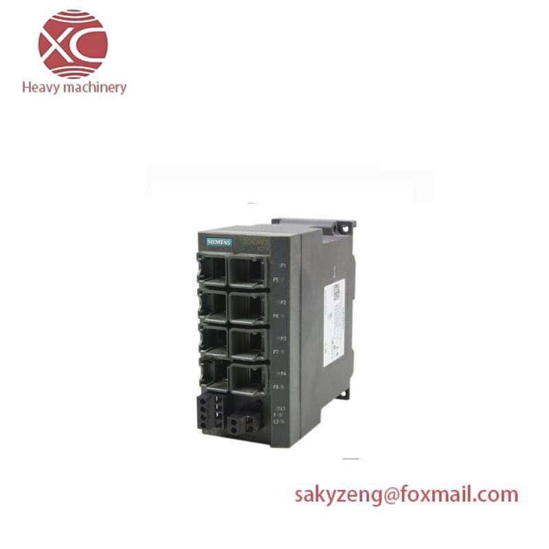 SIEMENS SCALANCE X208 MANAGED IE SWITCH - 6GK5208-0BA00-2AA3