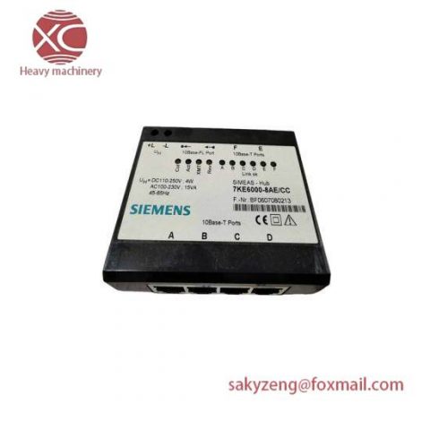 Siemens 7KG6000-8AE/CC: New Generation Industrial Control Module