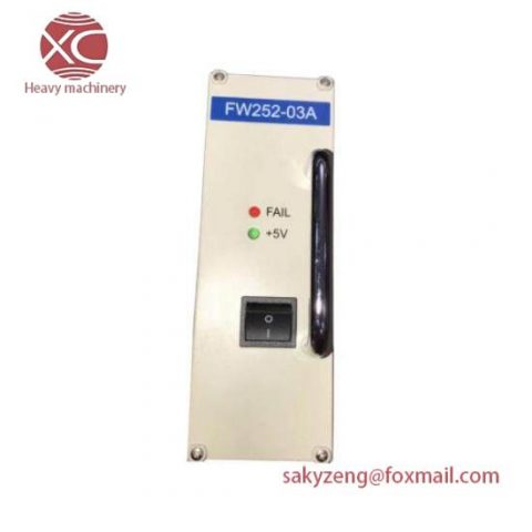SUPCON FW252-03A DCS Module: Advanced Process Control for Industrial Automation