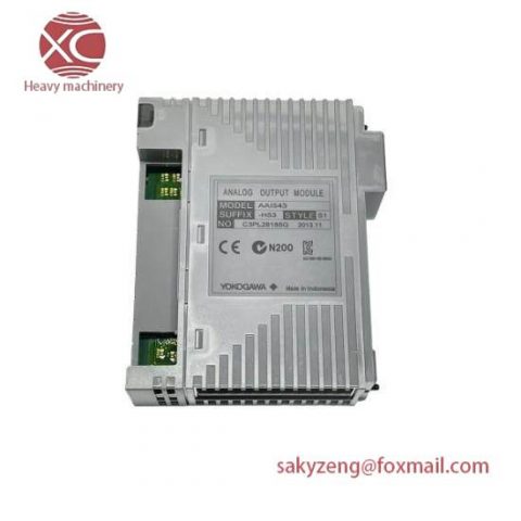 Yokogawa AAI543-H Analog Output Module - Precision Control for Industrial Automation