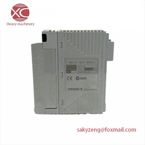 Yokogawa AAV141-S00 Analog Input Module: Precision Control Solutions for Industrial Automation