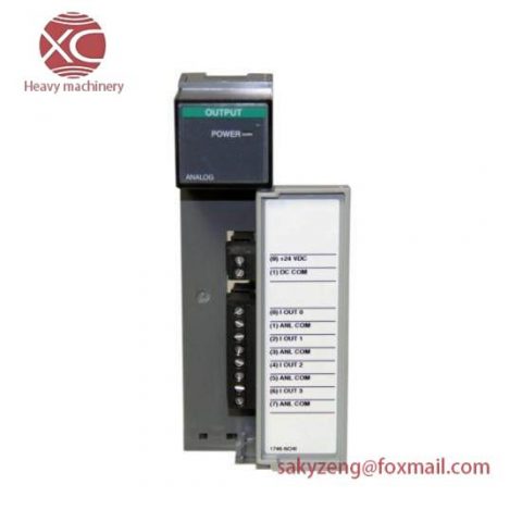 AB 1746-NOI4I - 4-Channel Analogue Output Module for Industrial Automation