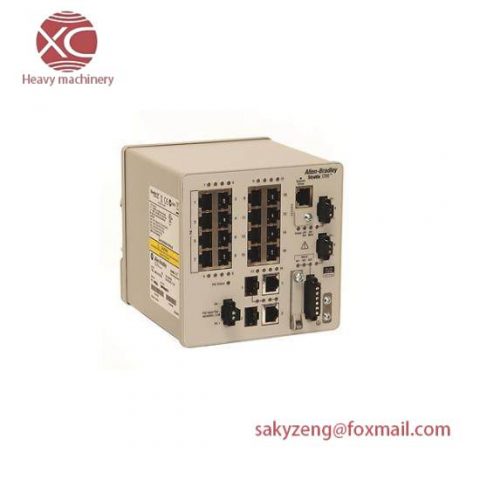 Allen-Bradley 1783-BMS12T4E2CGP Ethernet Switch, Industry Standard, High-Speed Networking