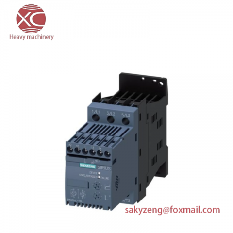 SIEMENS 3RW30 S00 Screw Soft Starter 6.5A, 480V, 110-230V