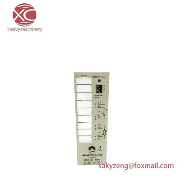 SIEMENS 6ES5464-8MF11 Analog Input Module for Industrial Control Applications