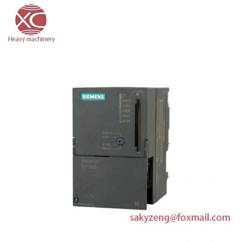 SIEMENS SIMATIC S7-300 CPU 314 - Advanced Control Module for Industrial Automation