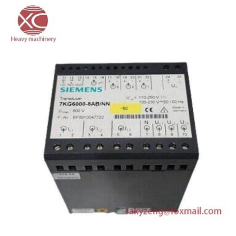 Siemens 7KG6000-8AB/LL - Advanced Control Module for Industrial Automation