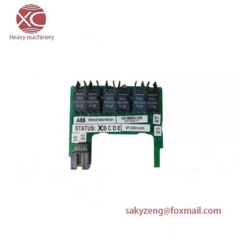ABB 3BHE019361R0101 UFD203A101 - Advanced Control Board for Industrial Automation