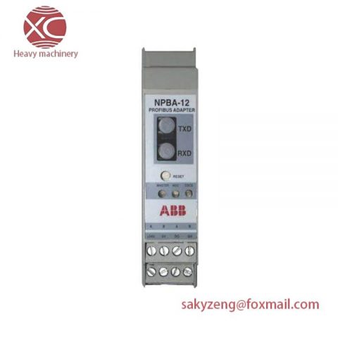 ABB NPBA-12 Communication Module: Reliable Network Interface for Industrial Automation