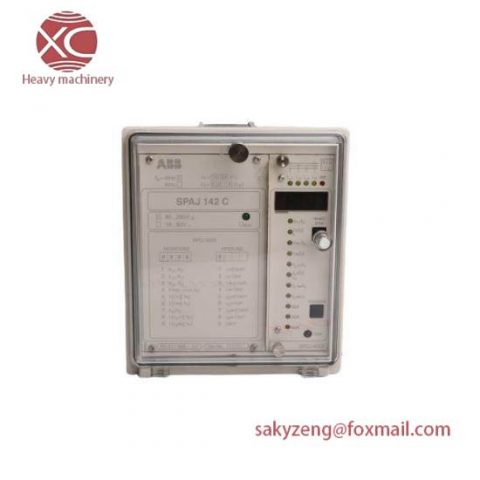ABB SPAJ142C RS611006-AA: Advanced Overcurrent and Earth-Fault Relay, Industrial Control Solutions