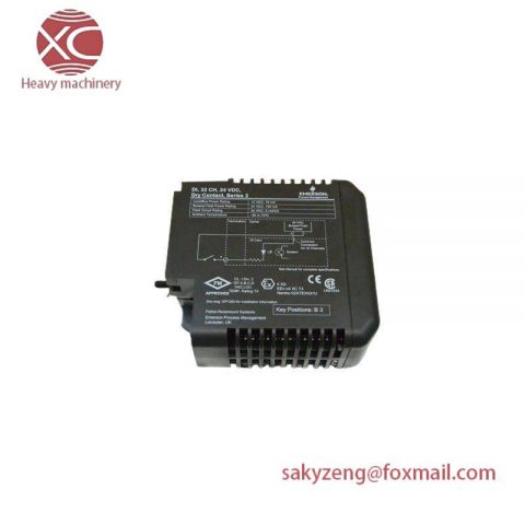 EMERSON KJ3222X1-EA1: Industrial Grade Input Module for Precise Control Systems