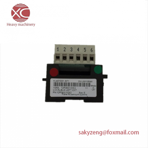 Emerson KJ4010X1-BF1 LocalBus Left Extender - Industrial Control Module