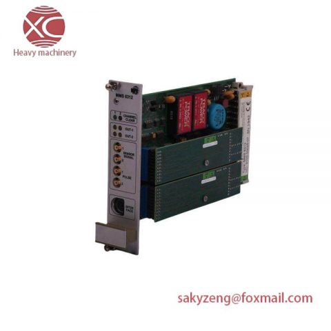 Emerson MMS6312 Dual Channel Rotational Speed Monitor - Precision Monitoring for Industrial Control Systems