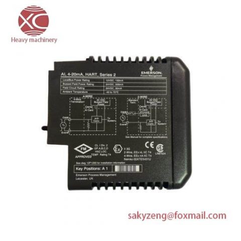 Emerson VE4003S2B2 DeltaV Analog Input Module, Precision Measurement & Control Solution