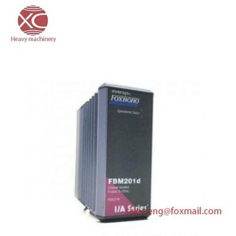 FOXBORO FBM201D Function Module for Industrial Automation