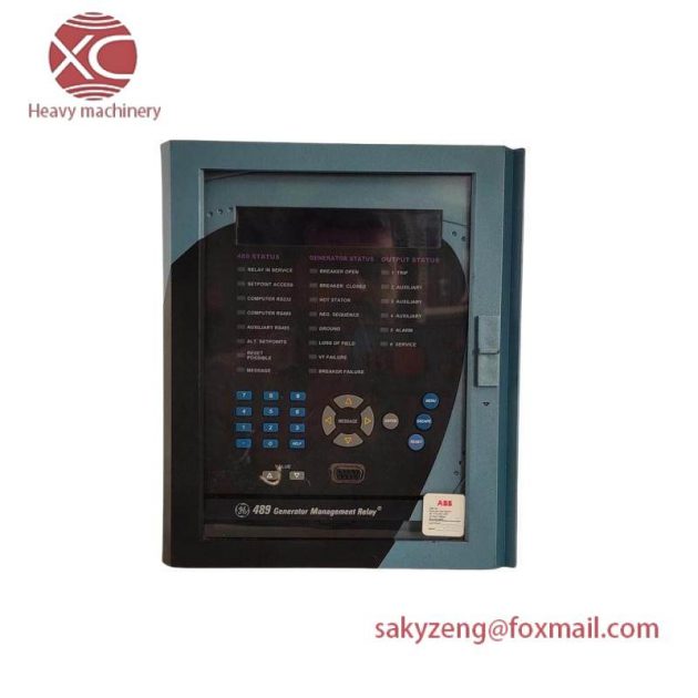 GE 489-P1-HI-A20-E-H Generator Management Relay - Industrial Control Excellence