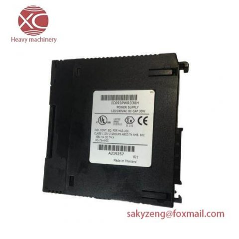 GE FANUC Power Supply IC693PWR330H - High-Performance AC Power Module