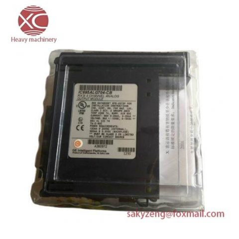 GE FANUC IC695ALG708-CB Analog Output Module - High-Performance, Reliable Control Solutions