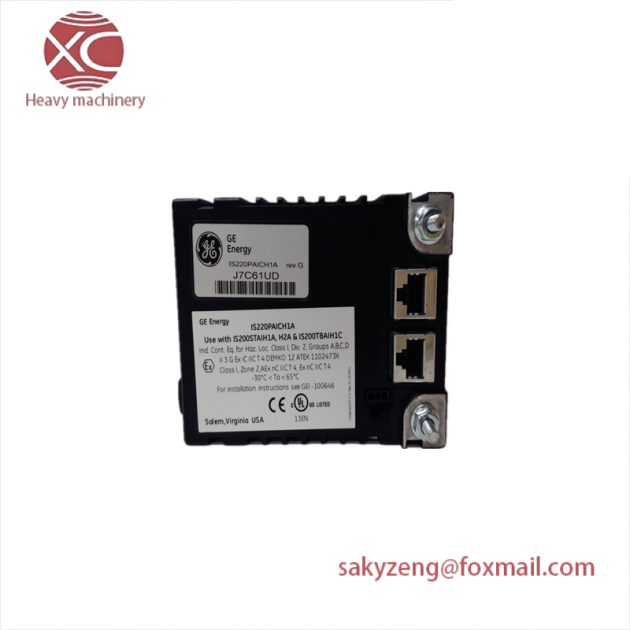 GE IS220PAICH1A: Analog I/O Board for Industrial Automation