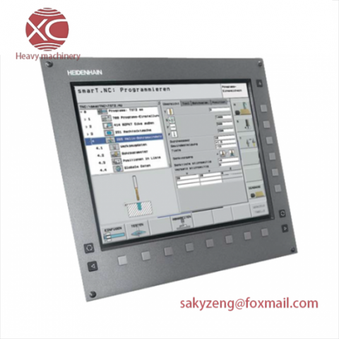 Heidenhain ID.NR.353 522-04 LCD Monitor, High Precision Industrial Display