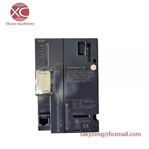 GE Industrial PLC - VersaMax Ethernet Network Interface Unit IC200EBI001